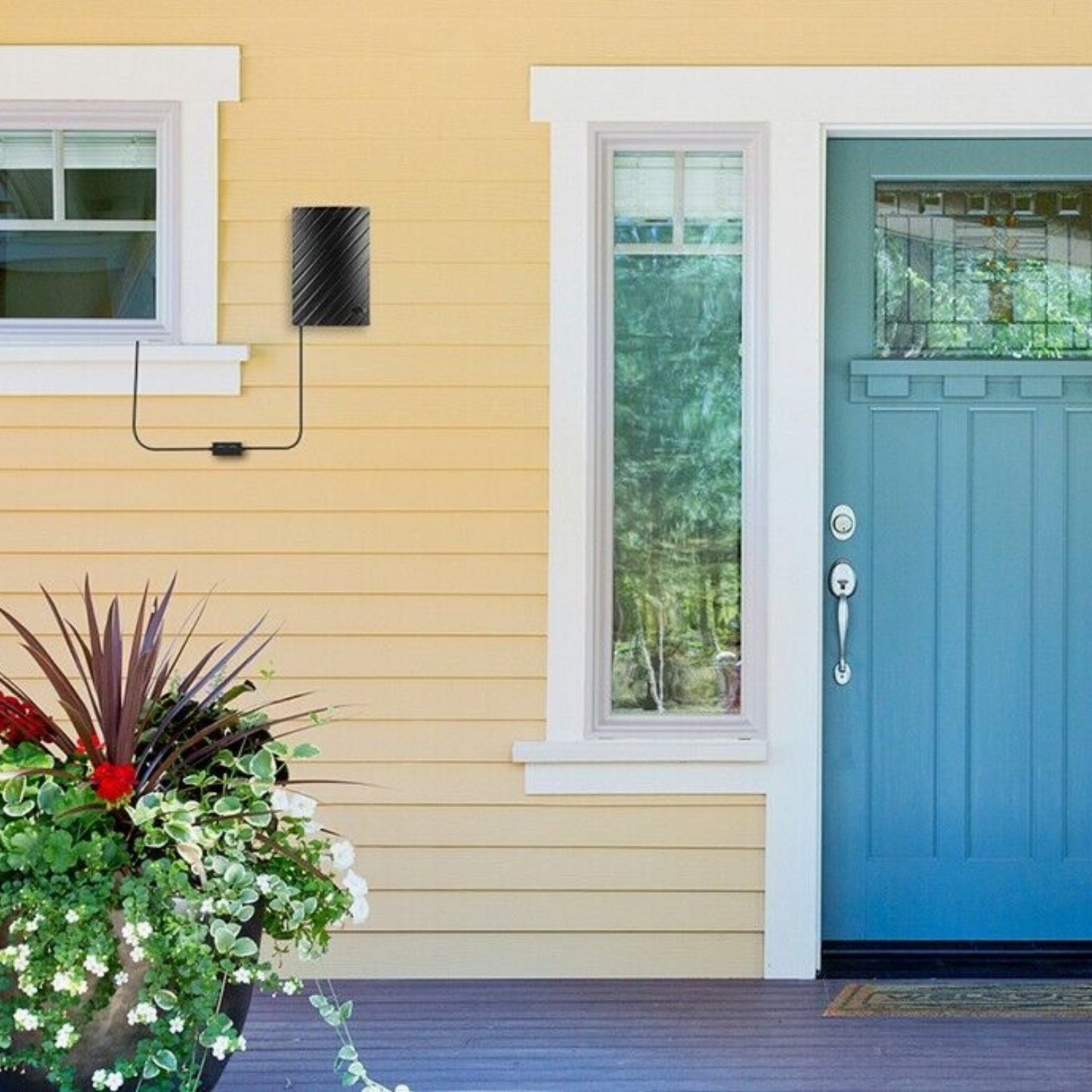 TV-Antenne Indoor, 4K, Langstrecken, digitale Empfangsantenne