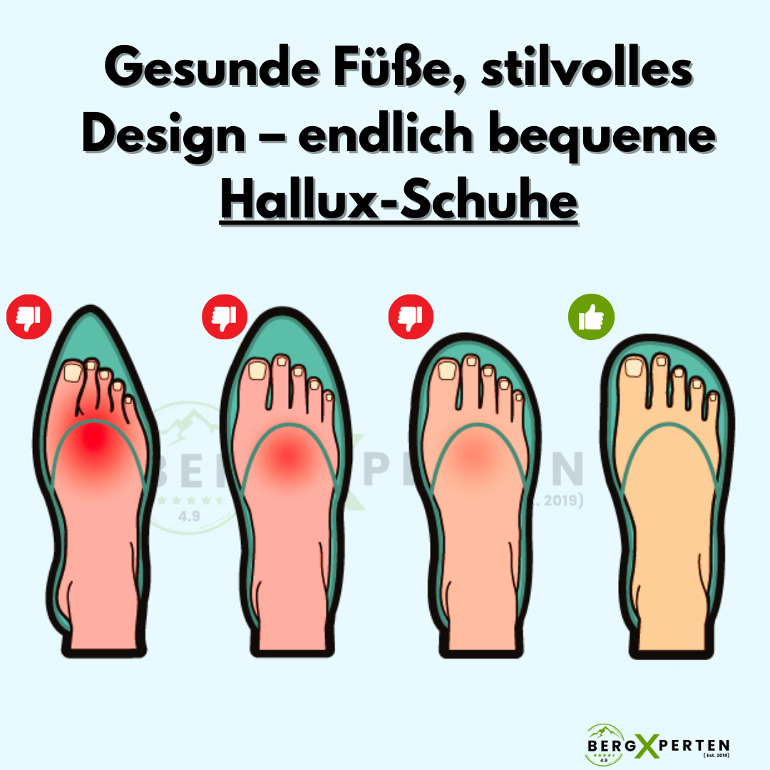 OrthoTrekking Pro Hallux – ergonomische Hallux Valgus Wander u.-Trekkingschuhe