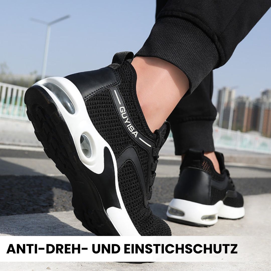 Orthostahl - ergonomischer und schmerzlindernder Sicherheitsschuh - Zertifiziert nach EN ISO 20345