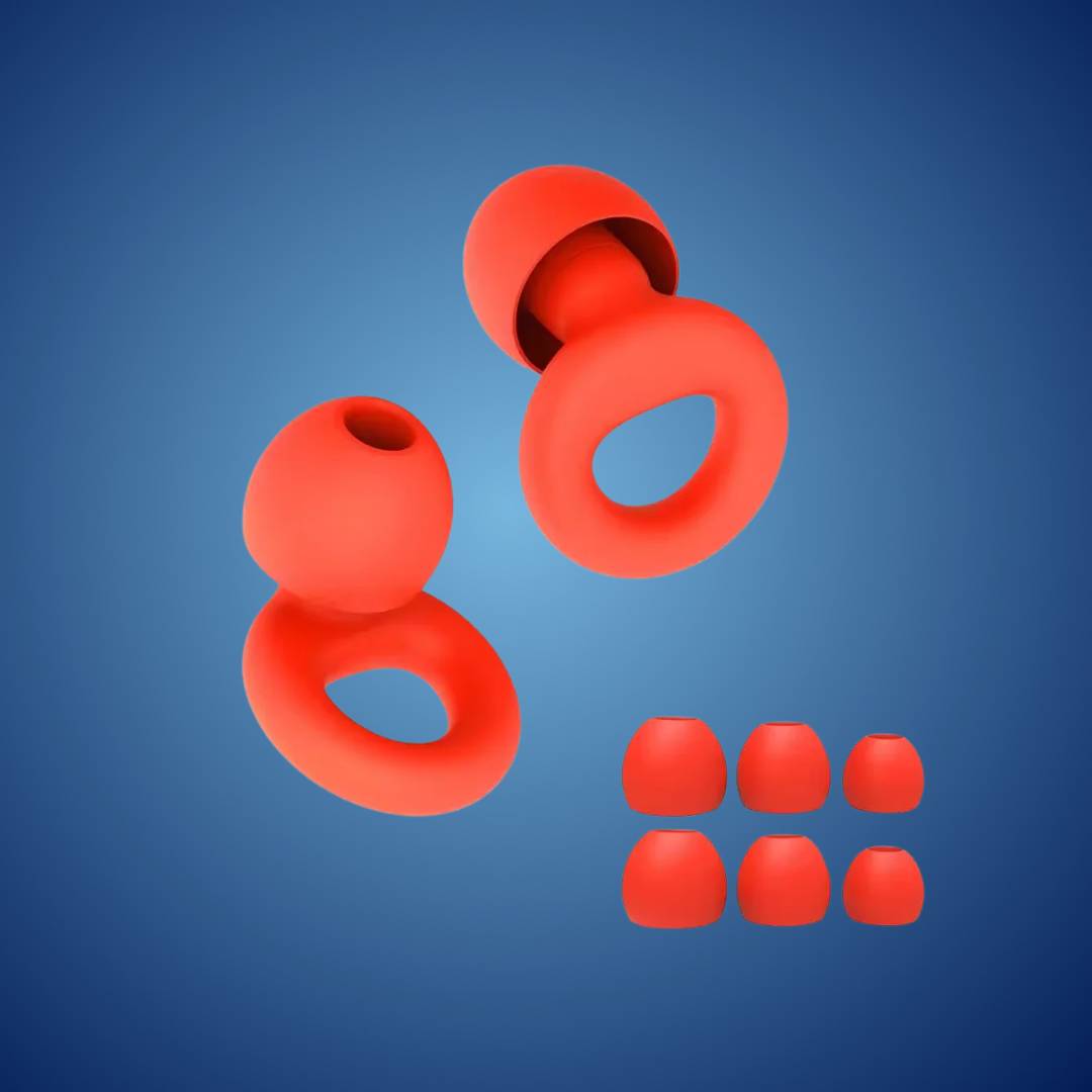 Noise Cancelling Ohrstöpsel, Schlaf & Reise, Silikon