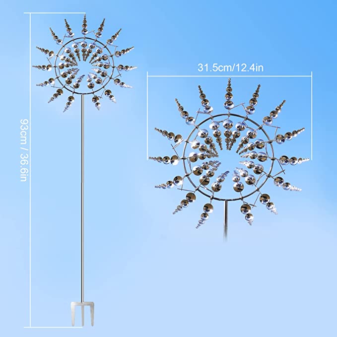 Handgefertigte magische Windmühle