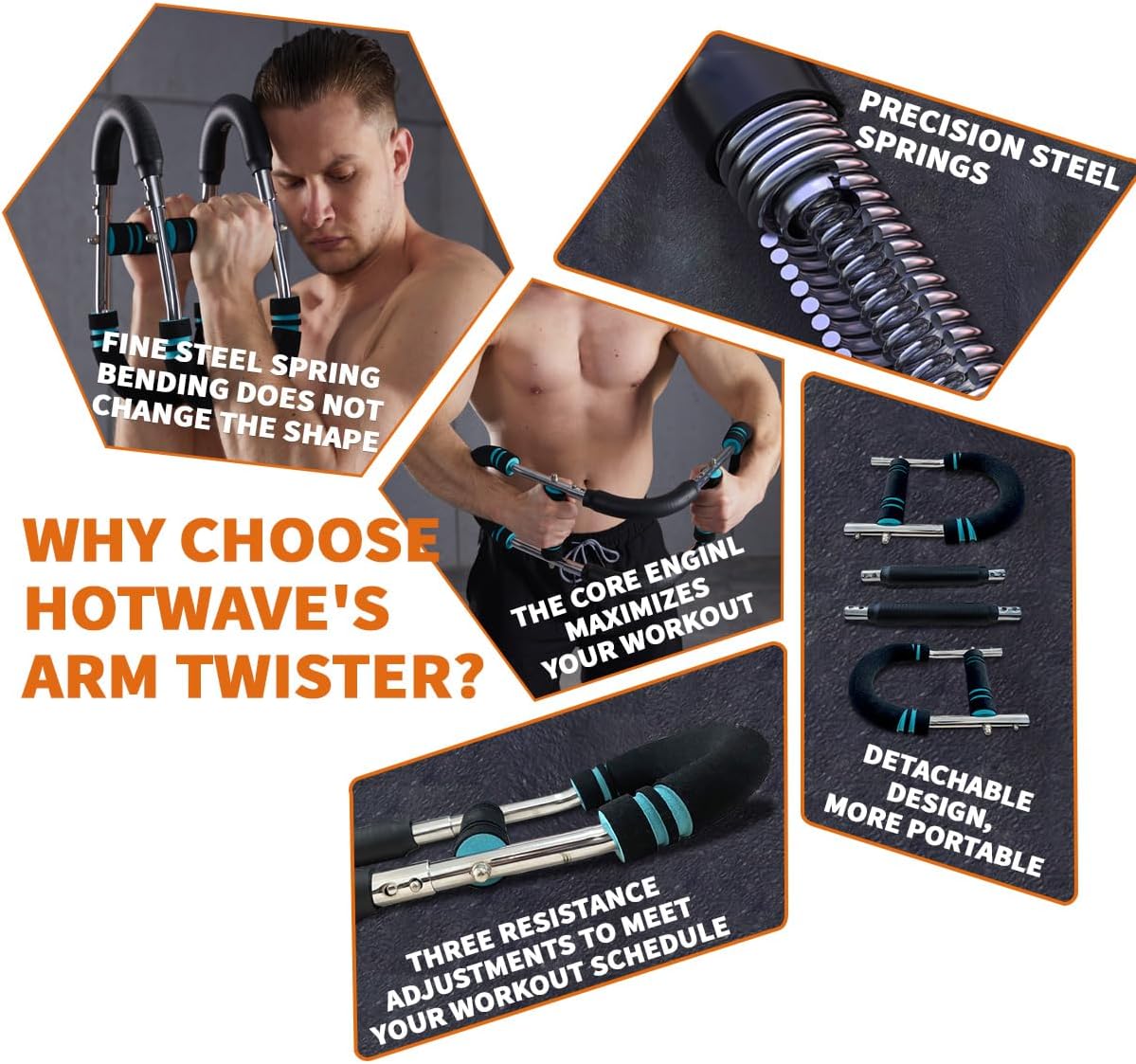 TwisterFlex – Power Twister mit Widerstand – Training für Oberkörper