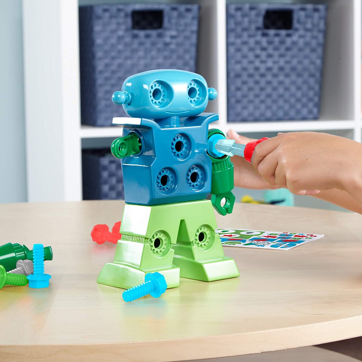 Bauspielzeug Roboter für Kinder, Engineering Lernspielzeug