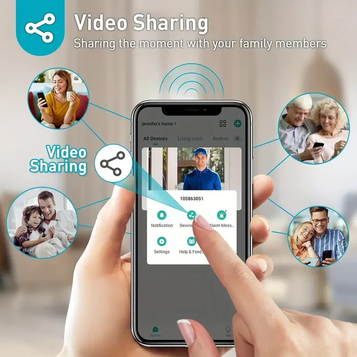 kaufsy | Kabellose Wi-Fi Video Türglocke