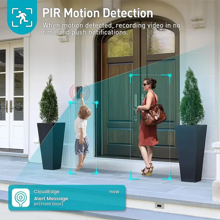 kaufsy | Kabellose Wi-Fi Video Türglocke