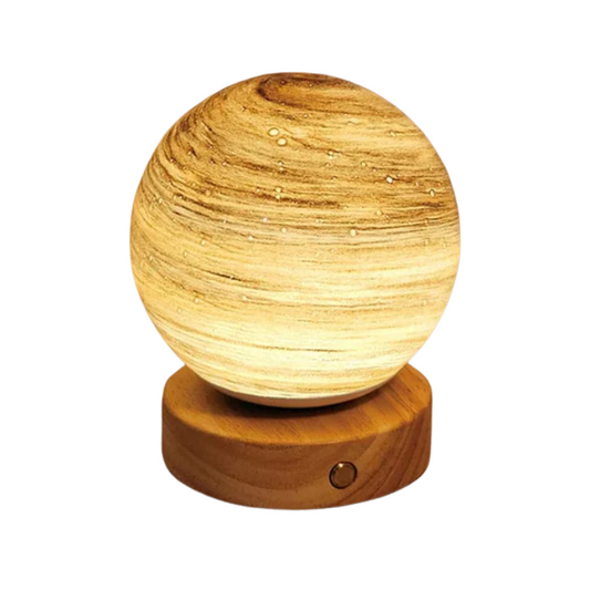 LunaGlow - Kunstvolle dimmbare USB-Mondlampe