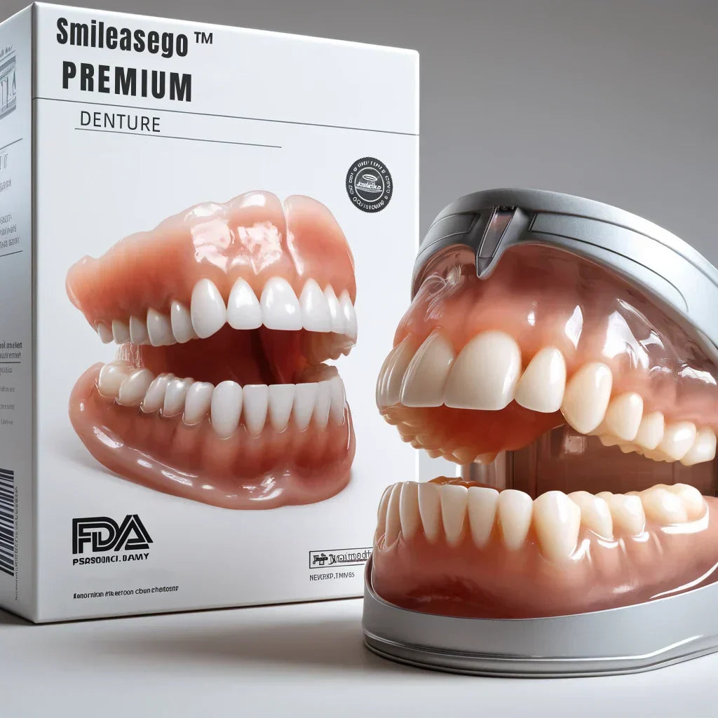 Smileasego™ – Premium Vollprothese für natürliches Lächeln