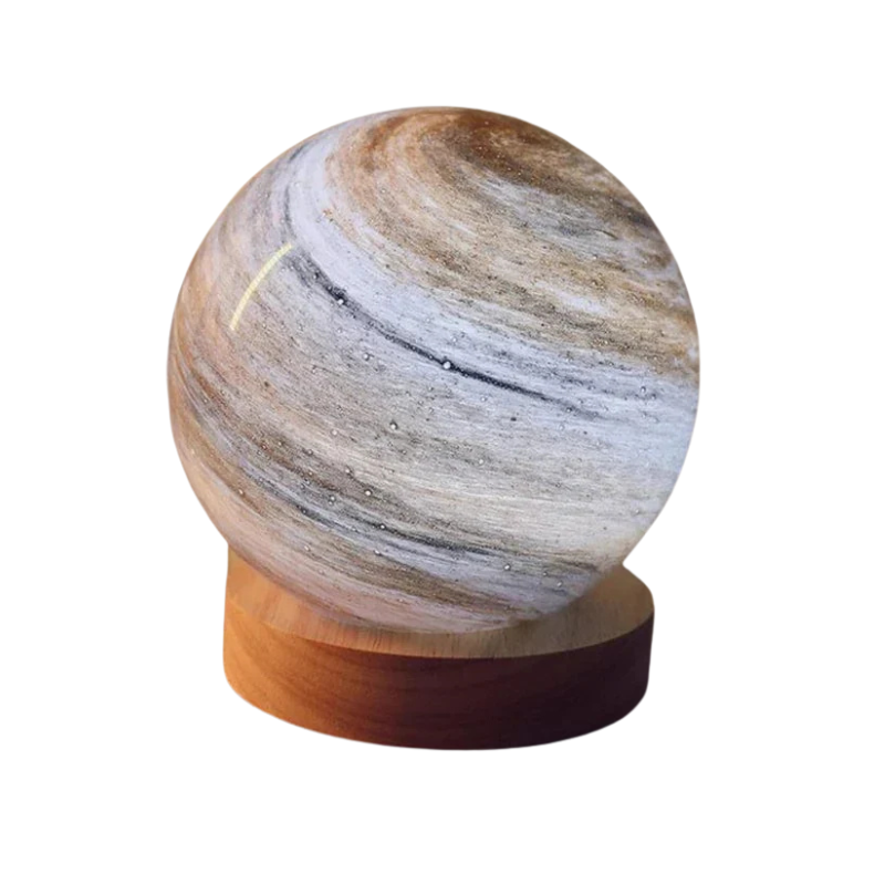 LunaGlow - Kunstvolle dimmbare USB-Mondlampe