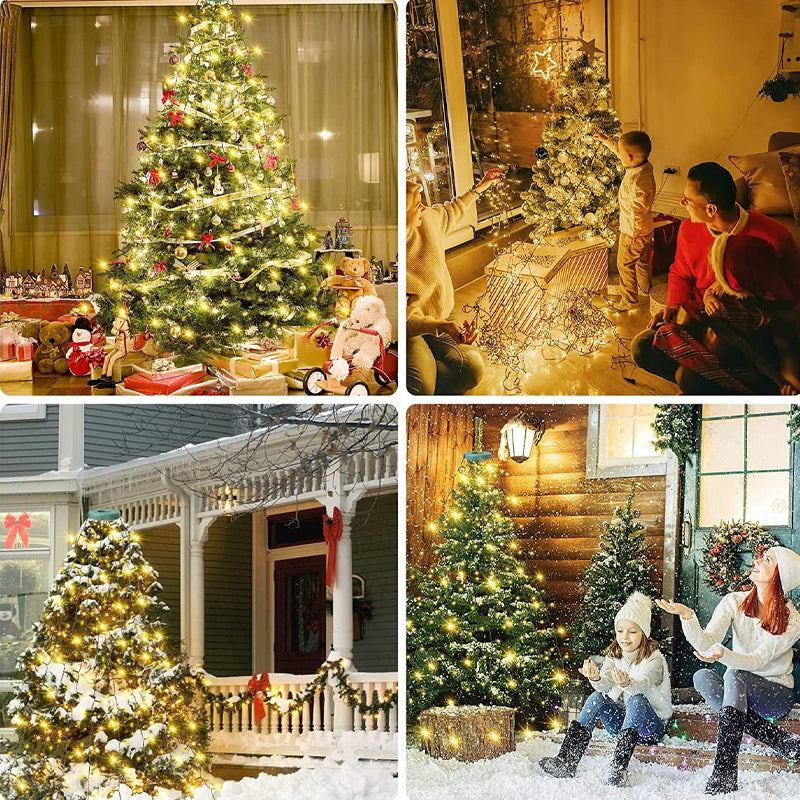 kaufsy | Weihnachtsbaum Wasserfalllichter mit Ring