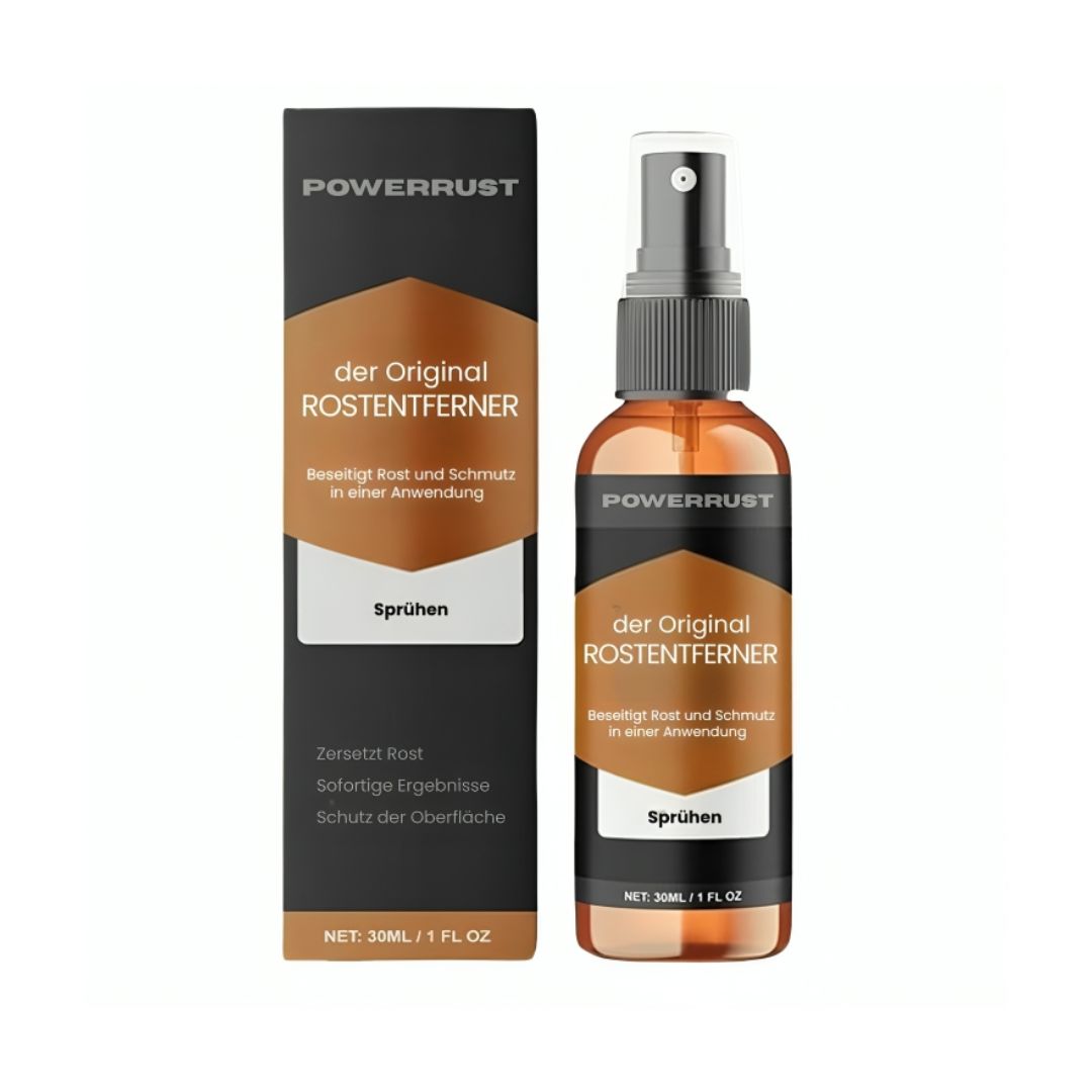PowerRust Entferner - löst selbst hartnäckigen Rost in Sekunden