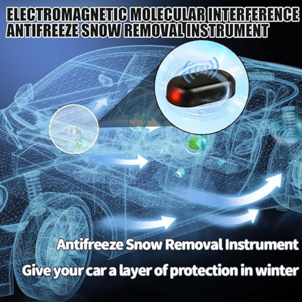 CarDefroster – Elektrischer Eisentferner für Autoscheiben – Kompakt