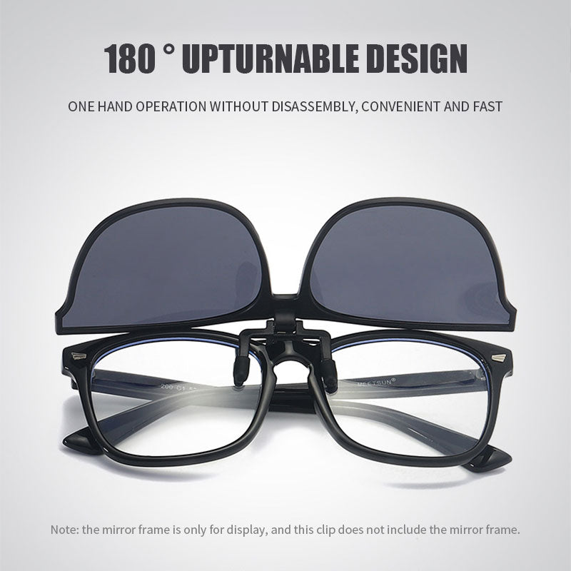 kaufsy | Neue polarisierte Clip-on-Klappsonnenbrille