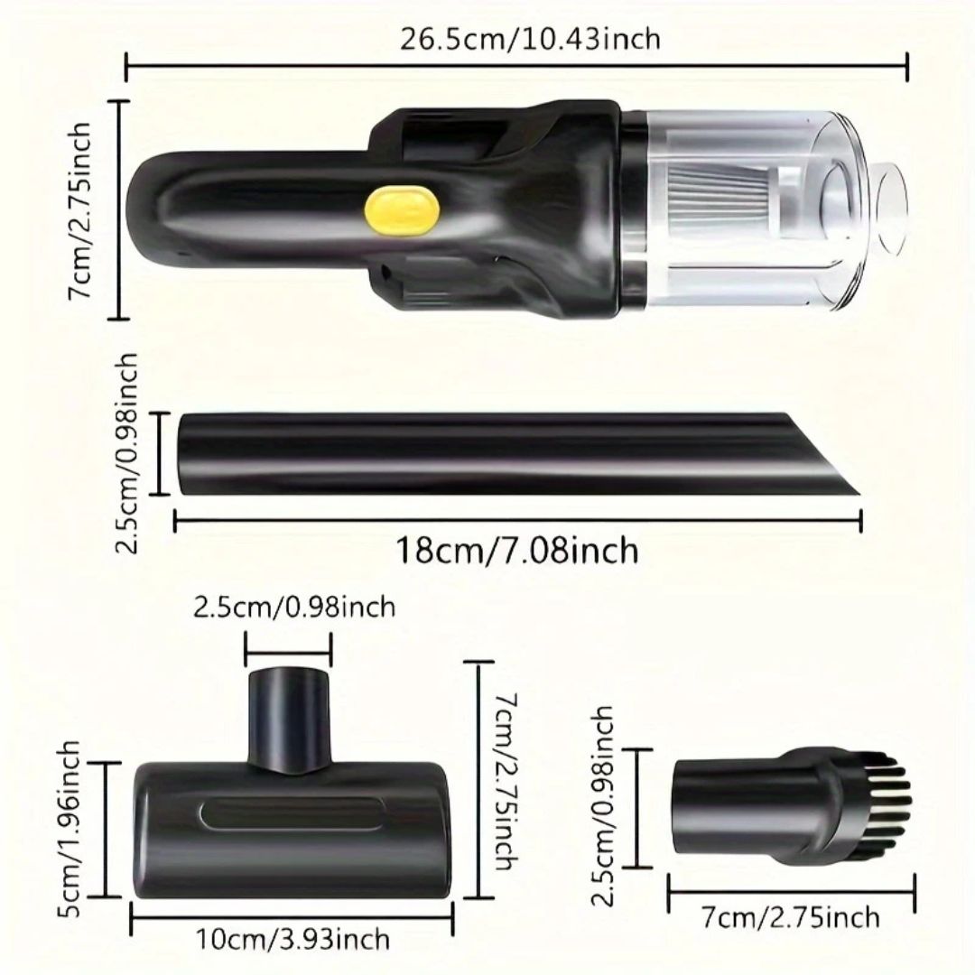 PowerClean - leistungsstarker Universal-Handstaubsauger