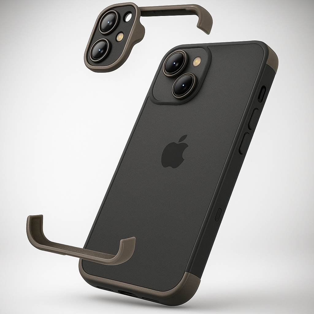 Handyhülle, schlank, stoßfest, schützender Cover