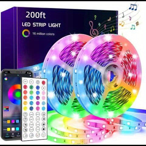 LED Strip Lights, Farbwechsel, Musik-Synchronisation