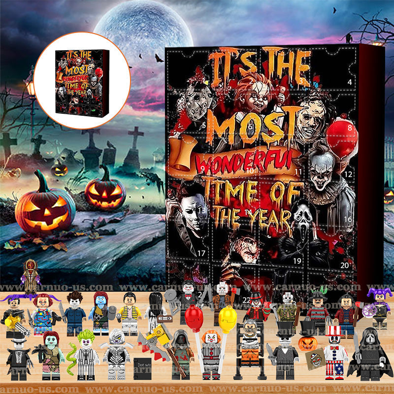 kaufsy | Halloween-Adventskalender mit Horrorfilmfiguren