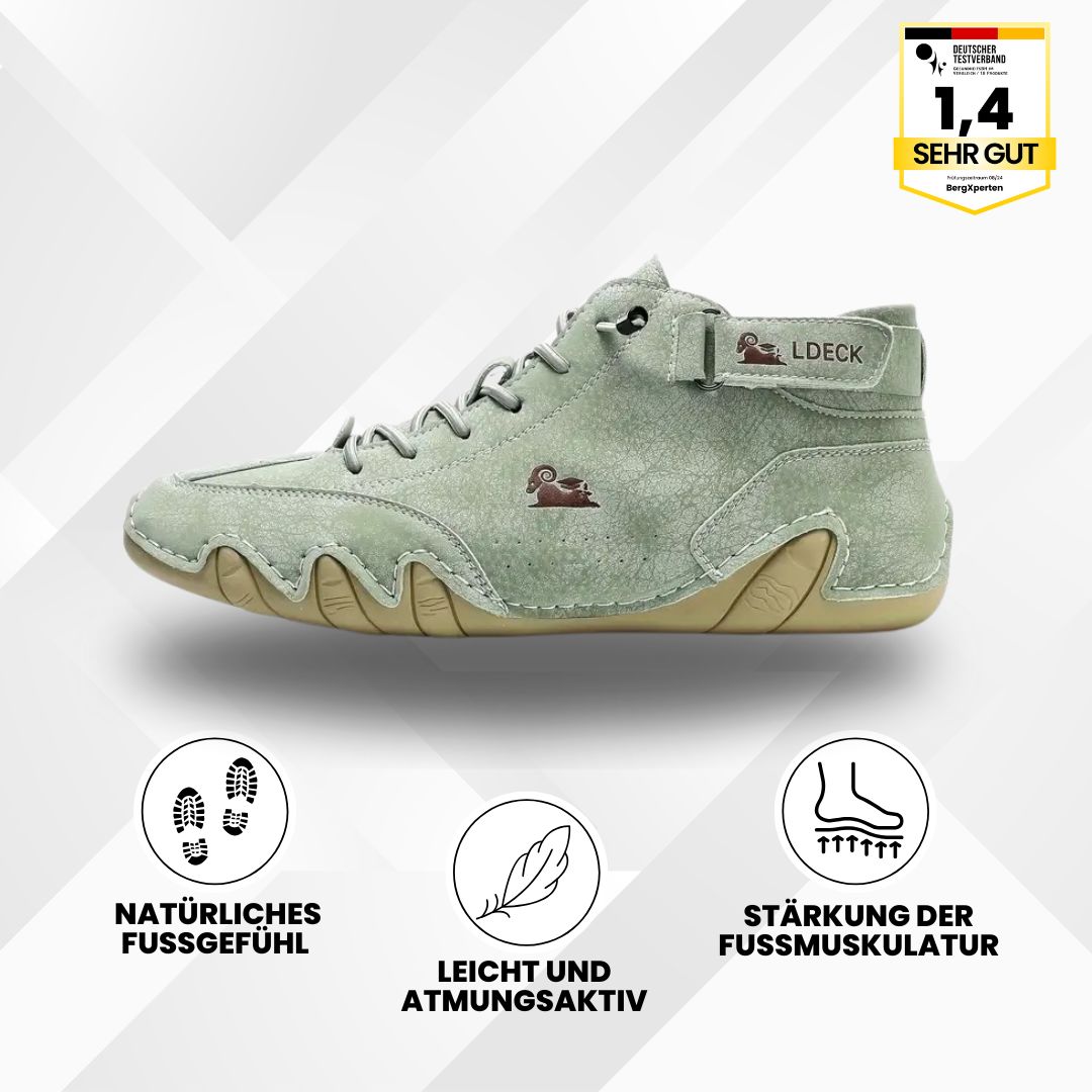 Alpaca - ergonomische, wasserdichte & schmerzlindernde Leder-Barfußschuhe