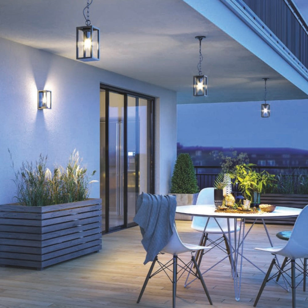 Alvoro - Schwarze Aluminium-Deckenhängeleuchte