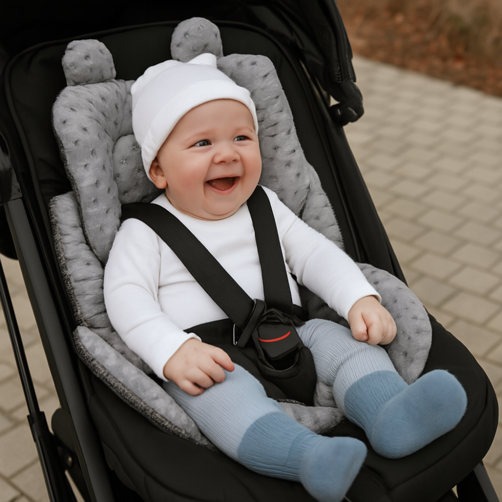 Kinderwagen Sitzpolster, weich, atmungsaktiv, Liner für Babysitz