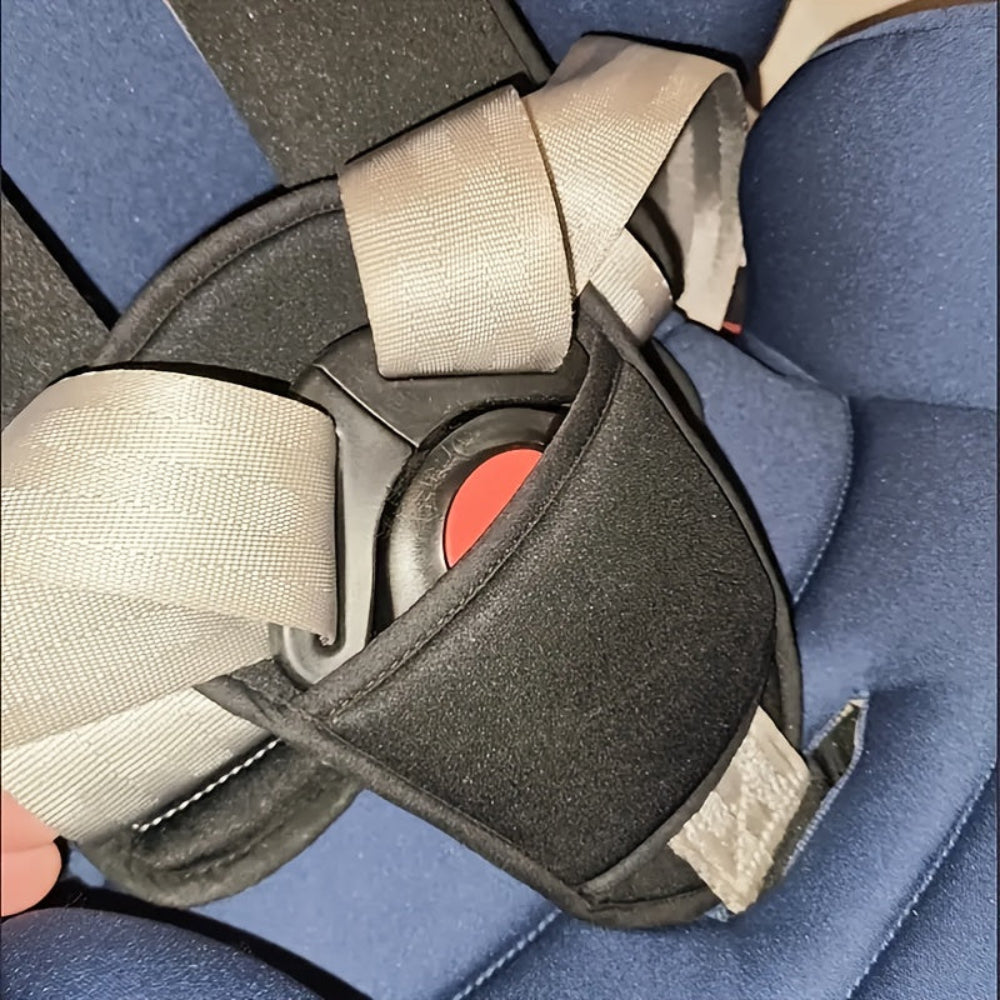 Baby Autositzpolster mit Sicherheitsgurt, weich & atmungsaktiv