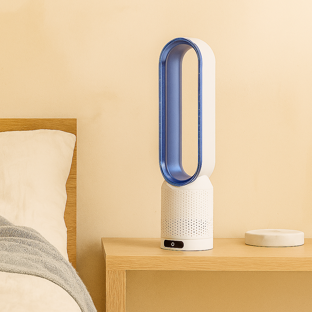 Tragbarer Luftkühler – Premium Ventilator mit Kühlfunktion & LED-Beleuchtung