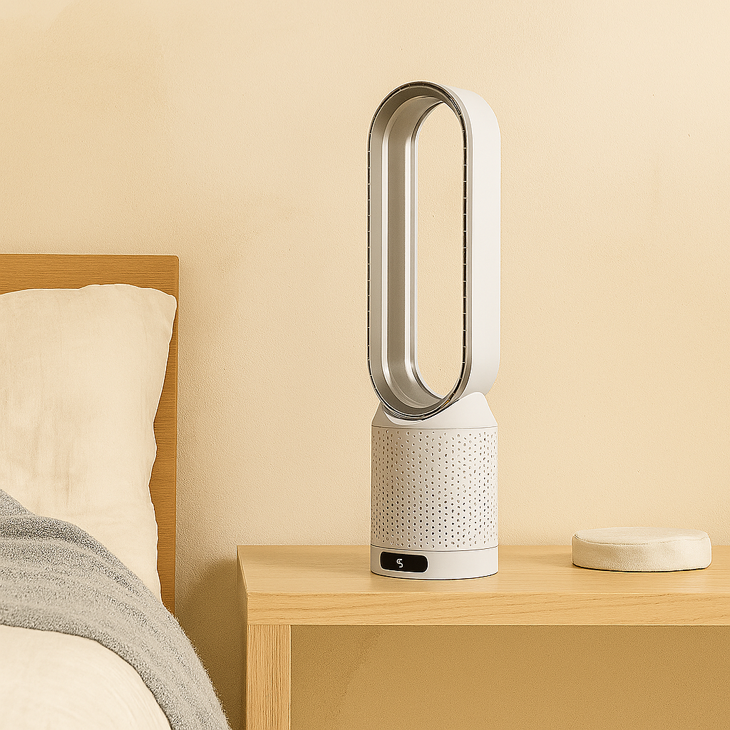 Tragbarer Luftkühler – Premium Ventilator mit Kühlfunktion & LED-Beleuchtung