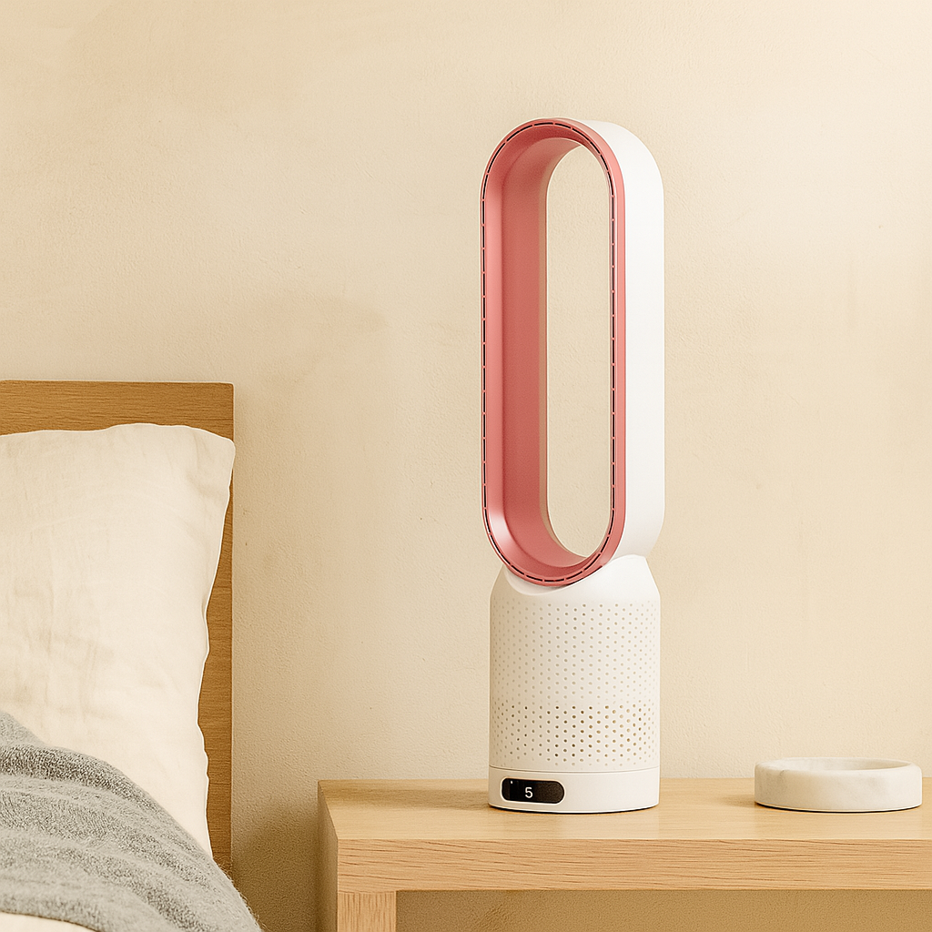 Tragbarer Luftkühler – Premium Ventilator mit Kühlfunktion & LED-Beleuchtung