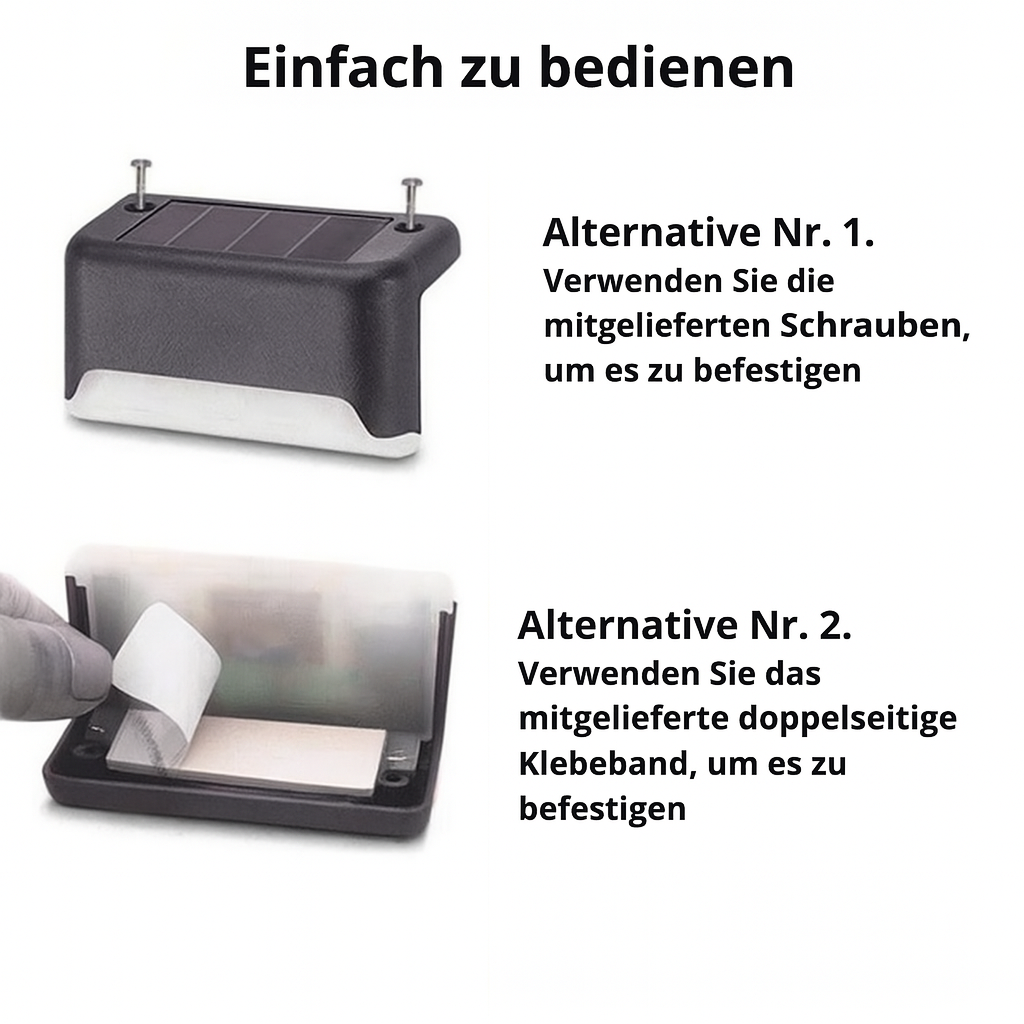 kaufsy - Solarbetriebene Außenleuchte