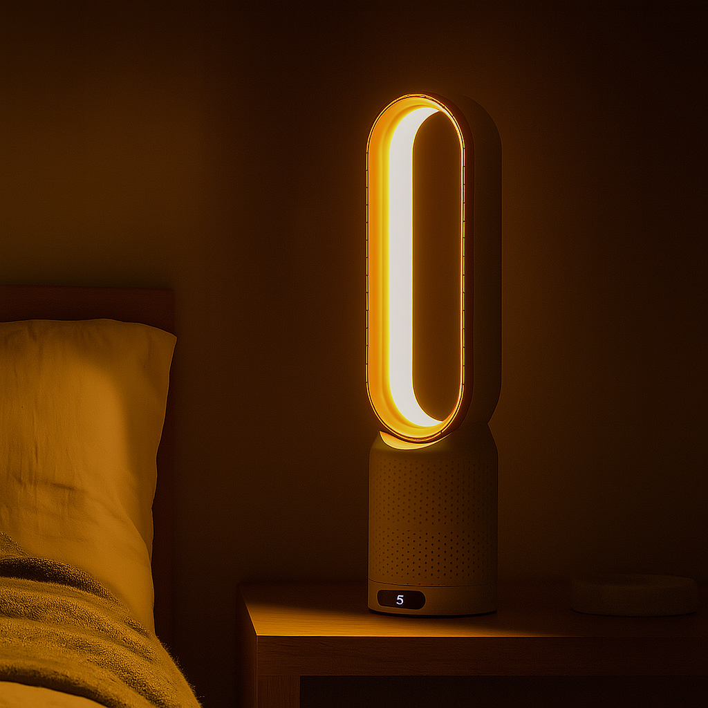 Tragbarer Luftkühler – Premium Ventilator mit Kühlfunktion & LED-Beleuchtung