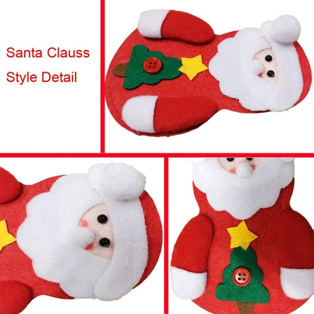 Weihnachtliche Tischdekoration, Besteckhalter Set, festlich