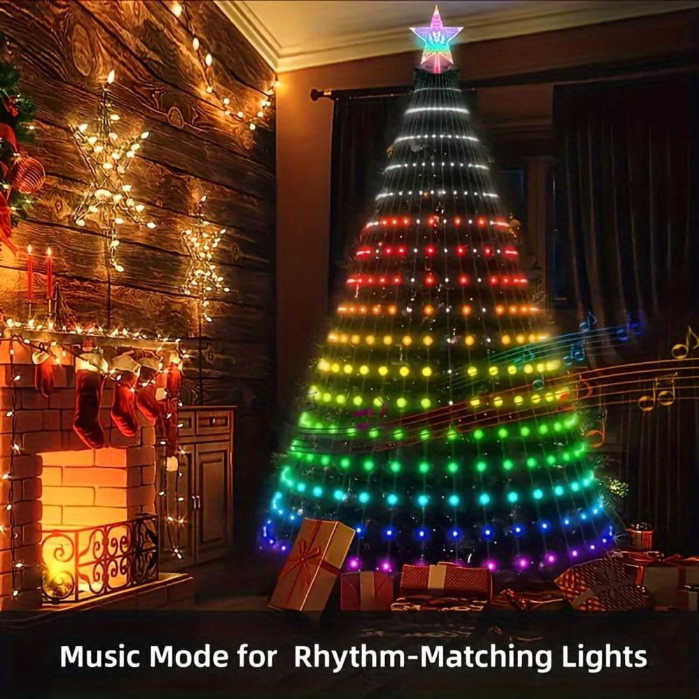 Weihnachtsbaum Lichter, smart RGB, App & Fernbedienung