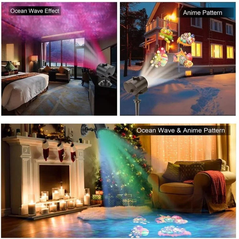 Weihnachtsbaum Projektor Licht, Outdoor LED, wasserdicht