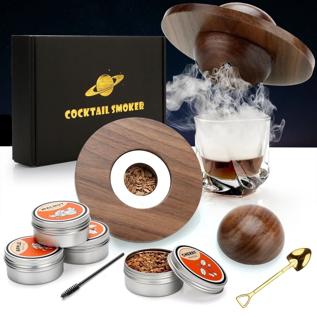 kaufsy | Cocktail Smoker Set für Whiskey- & Bourbon-Liebhaber