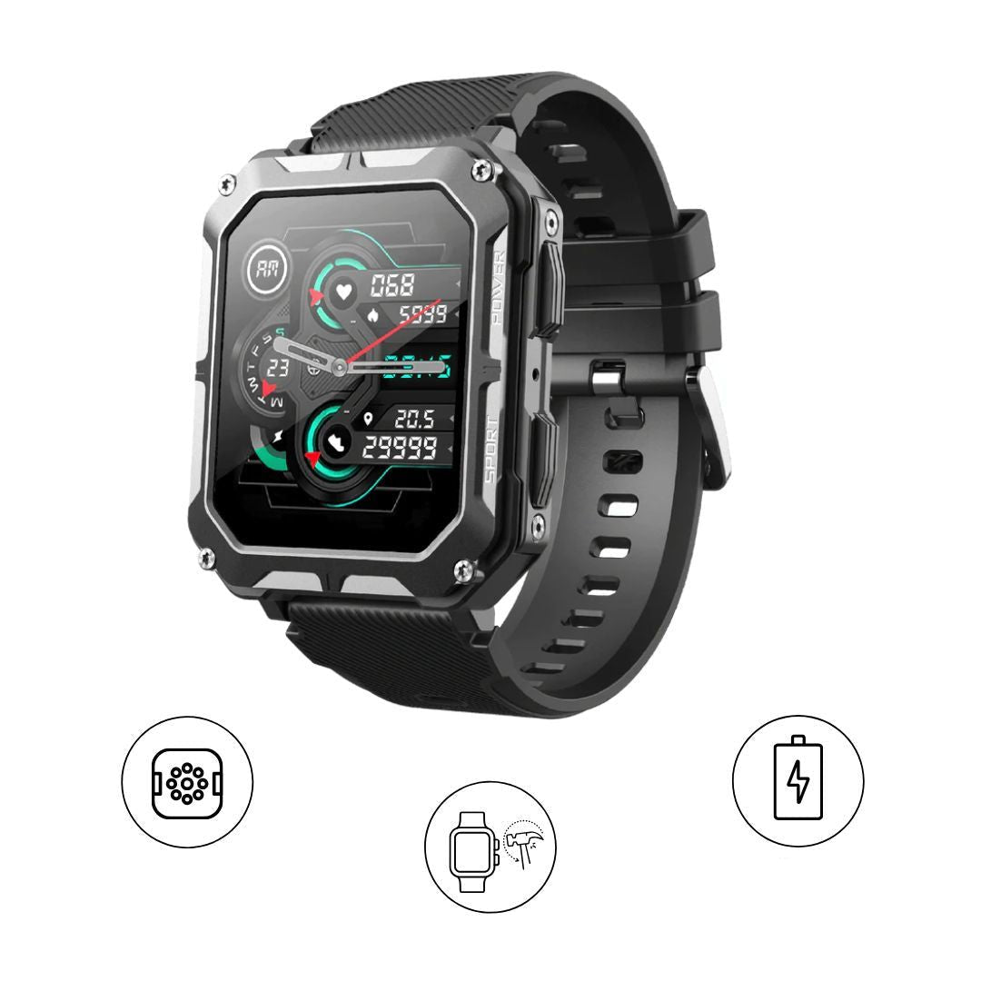 AirForce Health K-52 - die unzerstörbare zertifizierte Militär-Gesundheitsuhr (2025)