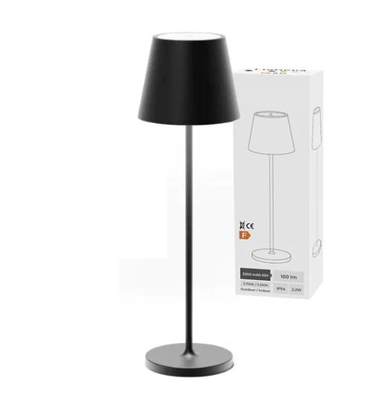 Kabelloses LED Lampenset, 48 LEDs, Touch-Dimming, 5200mAh, Aluminium