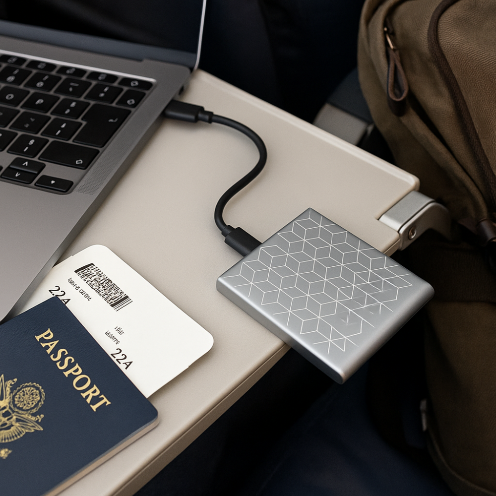 Externe SSD, tragbarer High-Speed Speicher für PC & Laptop