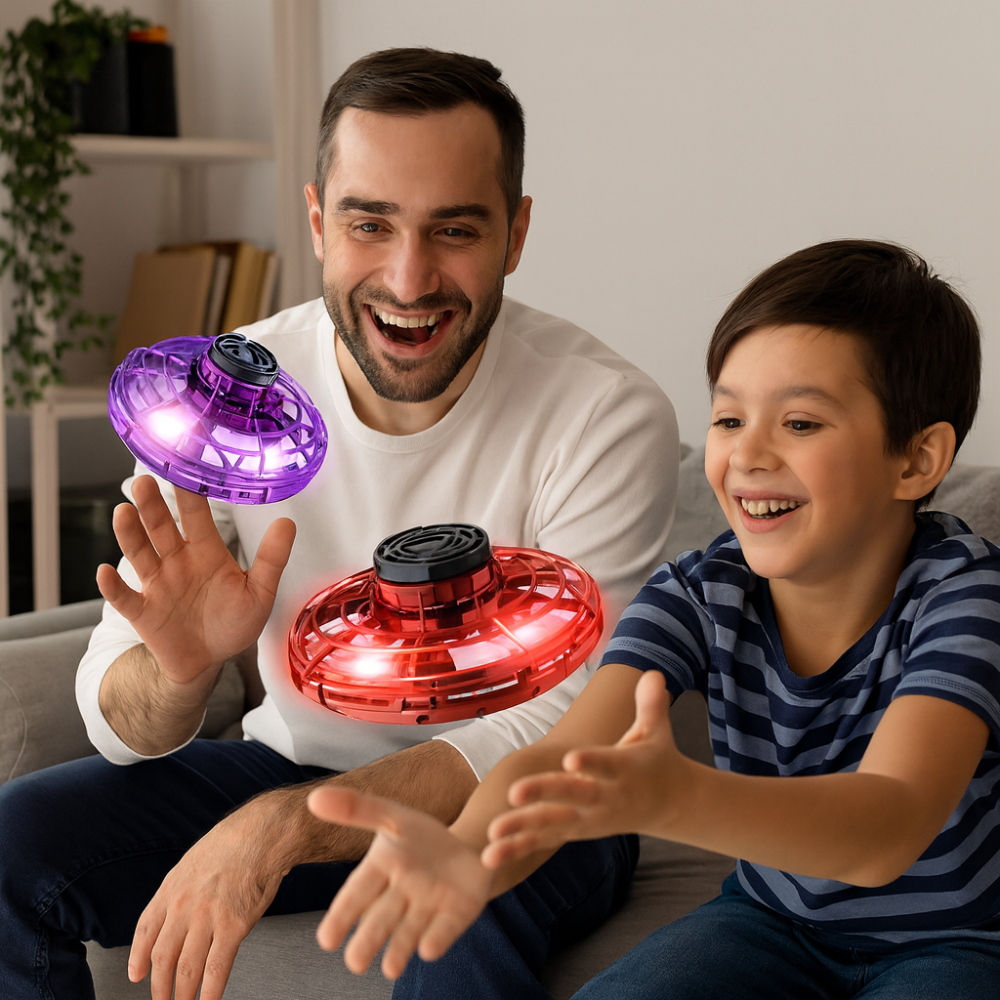 Fliegendes LED Spielzeug, Handgesteuertes Spinner Flugspiel