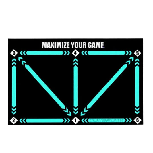 Fußball Trainingsmatte + Profi Skills Video Trainingsprogramm