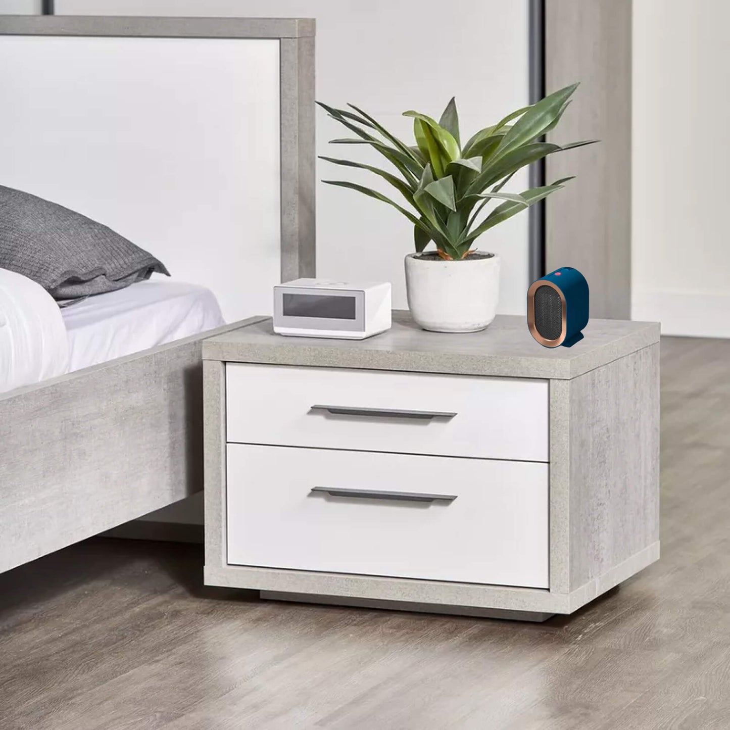 Tragbarer Elektroheizer, energiesparend, leise, Raumheizung