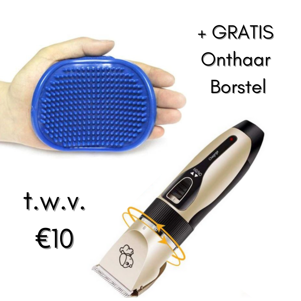 Petts – Hundeschermaschine mit 5 Stufen & Bürste – für alle Felltypen