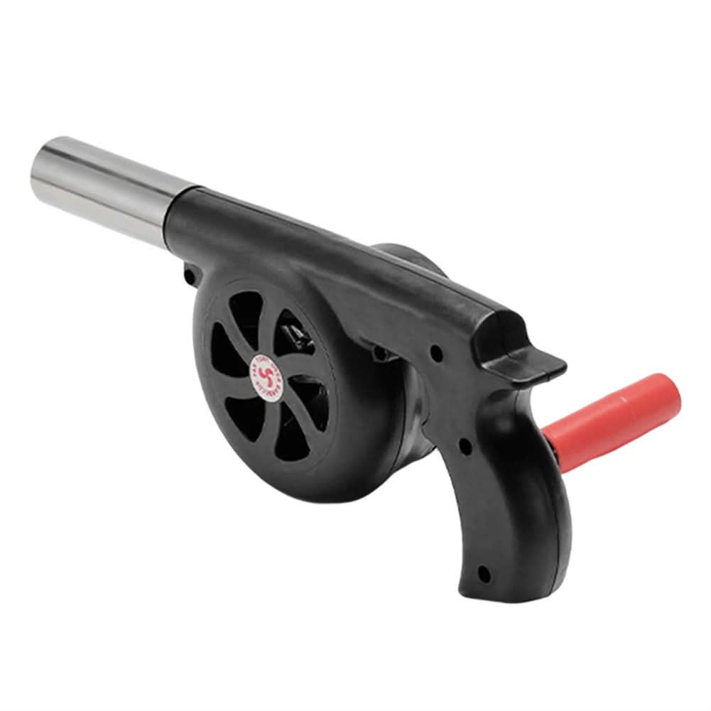 kaufsy | Tragbarer Handkurbel-Grillfan für einfaches Outdoor-Anheizen