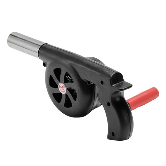 kaufsy | Tragbarer Handkurbel-Grillfan für einfaches Outdoor-Anheizen