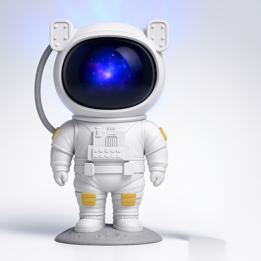 Galaxy Projektor Lampe, Astronaut Sternennebel Nachtlicht, Schlafzimmer