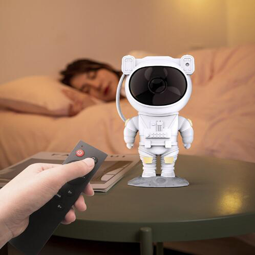 Galaxy Projektor Lampe, Astronaut Sternennebel Nachtlicht, Schlafzimmer