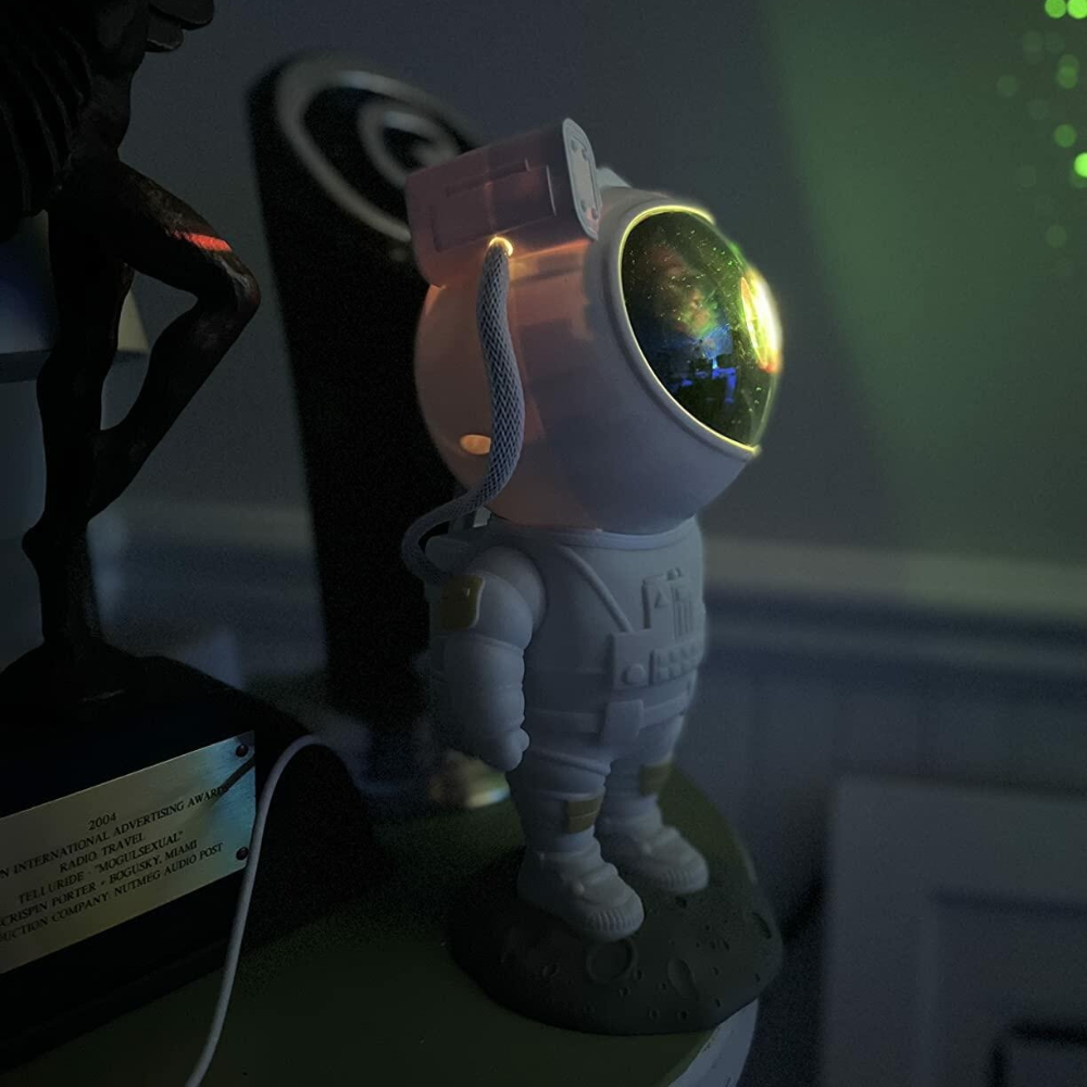 Galaxy Projektor Lampe, Astronaut Sternennebel Nachtlicht, Schlafzimmer