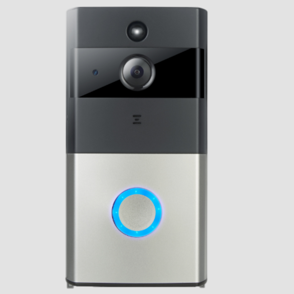 Kabellose Video-Türklingel mit Kamera, WLAN, Zwei-Wege-Audio & Bewegung