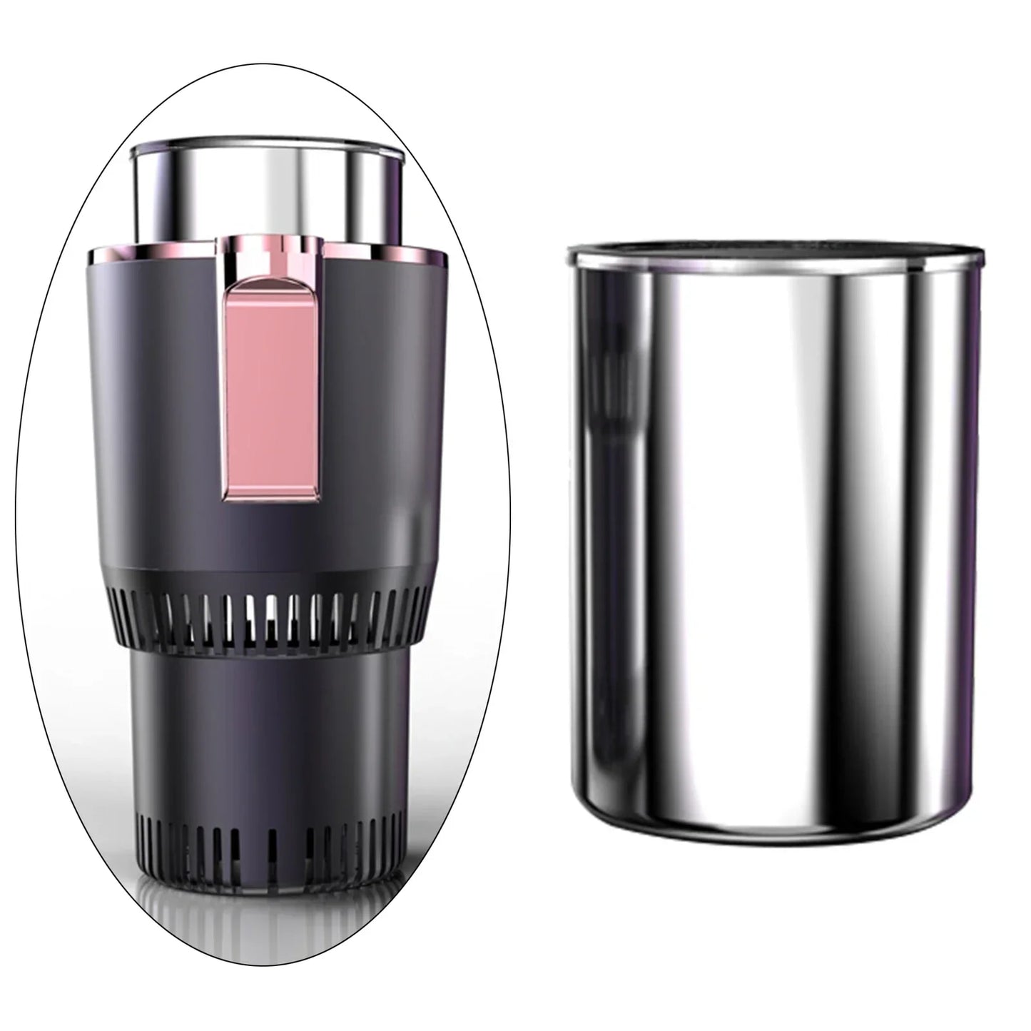 kaufsy | 2 in 1 Smart Auto Heizungs Kühlbecherhalter