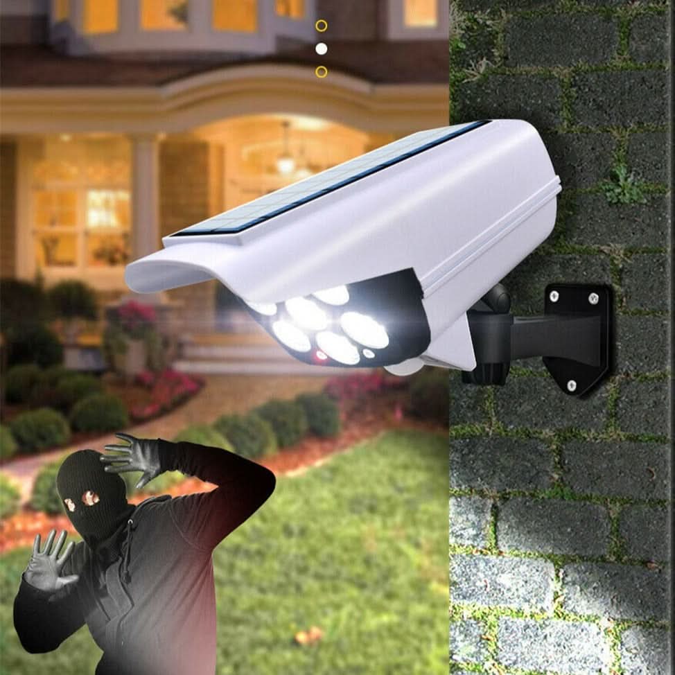 kaufsy | Intelligenter Solarreflektor mit Bewegungserkennung für Sicherheit und Beleuchtung