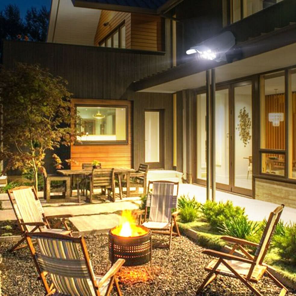 kaufsy | Intelligenter Solarreflektor mit Bewegungserkennung für Sicherheit und Beleuchtung