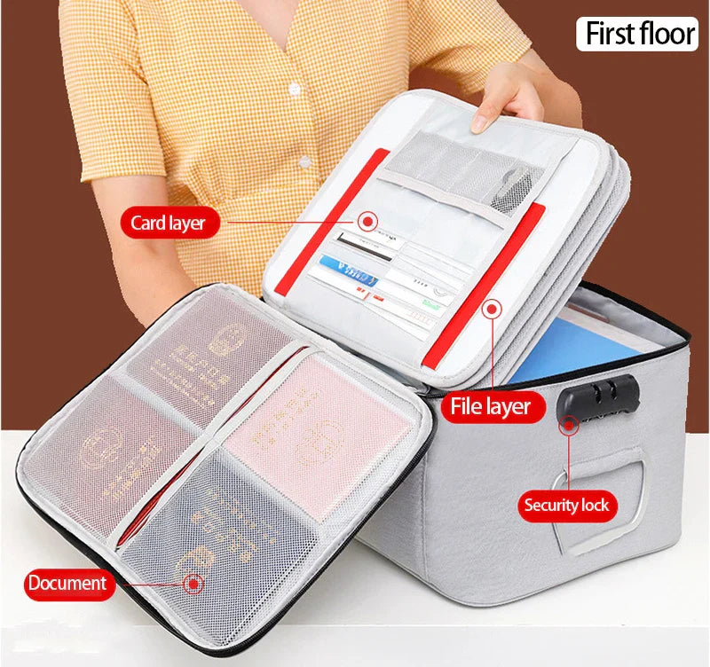 kaufsy | Multifunktionaler großer Dokumentenorganisator